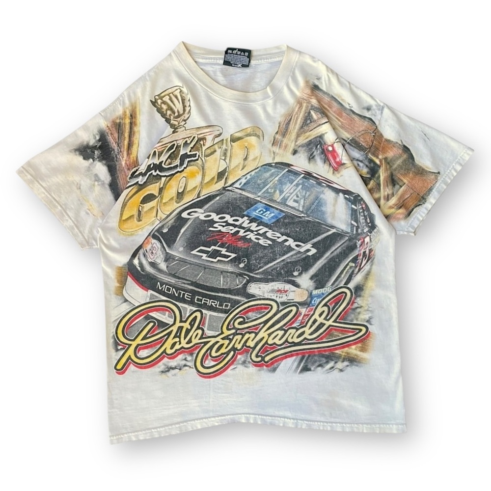 Vintage Chase Authentics Dale Earnhardt T Shirt AOP Goodwrench Nascar